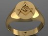Masonic Ring BLUE LODGE 3d printed Masonic Ring