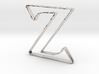 Typography Pendant Z 3d printed 