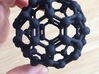 C60 molecule BIG 3d printed 