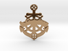 ships wheel anchor banner medalion 3d printed 