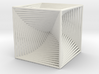 0299 Cube Line Design (full color, 5.5 cm) #003 3d printed 
