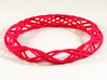 Twist Bangle  C04L 3d printed 