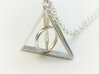 Tiny Rotating Deathly Hallows Pendant 3d printed 