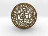 Triskel celtic sphere 3 (2,8+4) 3d printed 