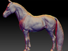 Horse 3d printed Sculpted with Zbrush.