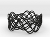 Wave Bangle B21M 3d printed 