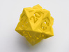 'Starry' D20 Gaming die LARGE 3d printed 