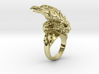 Dragon Skull Ring Deluxe size 12.5 3d printed 