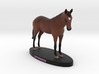 Custom Horse Figurine - Myrrdn 3d printed 