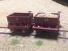 Virginia & Truckee as-built ore car (HO Scale) 3d printed Finished model on left with decal rivets