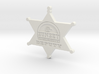 Sunset Sarsaparilla Deputy Sheriff Badge 3d printed 