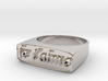 RING   " Je t'aime "   U.S Size  8 3d printed 