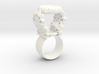 "Quit the Typical" Ring (Size 5) 3d printed 
