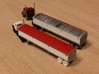 1:160 N Scale 43' Aluminum Grain Trailer w/ Tarp 3d printed 