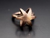 3D STAR GLITZ SPARKLE RING - size 8 3d printed 