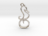 Tiny Seahorse Charm 3d printed 