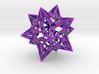 complex stellate icosahedron "Eladrin Form" 3d printed 