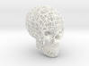Skull with teeth 3d printed 