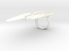 Feather Dream Catcher Ring 3d printed 