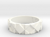 Futuristic Rhombus Ring Size 5 3d printed 