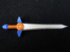 Mountain Sword 3d printed Painted Frosted Ultra Detail