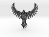 Rebirth Phoenix & Bull Skull Pendant: Large 3d printed 