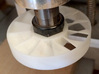 ER-11 Prop-Nut Collet Nut Fan CNC Chip Blower 3d printed ER-11 collet nut prop nut