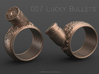 007 Lucky Bullets -Size 8 3d printed 