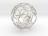 iFTBL Xmas Frozen Stars Ball - Ornament 60mm 3d printed 