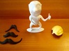 November Mike Mustache Pack 3d printed 