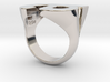 Helvetica Ring A  SZ5 3d printed 