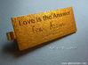 Love Is The Answer (L'Amour Est La Réponse) 3d printed 