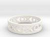 Size 10 Xoxo Ring 3d printed 