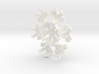 Snowflake Candle Stand 1 - d=60mm 3d printed 
