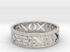 Size 9 Xoxo Ring A 3d printed 