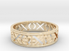 Size 12 Xoxo Ring A 3d printed 