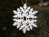 Snowflake ornament- 6cm 3d printed 