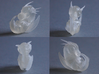Tiny 'Crystalised' Baby Dragon 3d printed 