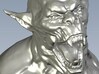 1/9 scale Orc daemonic creature bust A 3d printed 