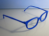 unisex glasses - type 1 3d printed Printed in Royal Blue strong & flexible