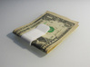 money clip 3d printed Printed in White Strong & Flexible matte finish
