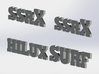 Hilux Surf SSRX Badge 3d printed 