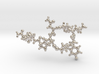 Oxytocin Ball-and-Stick Molecule Pendant 3d printed 