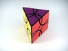 Curvy Shallow Jumble Prism Puzzle 3d printed View 2