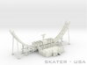 Skater Fahrweg USA - 1:87 (H0 scale) 3d printed zusammengesetzt - composite