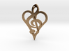 Music From The Heart Pendant 3d printed 