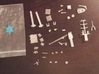 Rmah (A61), Details (1:200 model) 3d printed parts as they come printed