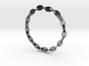 Large Welded Chain Bangle 3d printed 