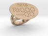 Rio 2016 Ring 19 - Italian Size 19 3d printed 