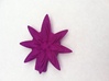 Flat Lily Pad Flower Pendant customizable 3d printed 